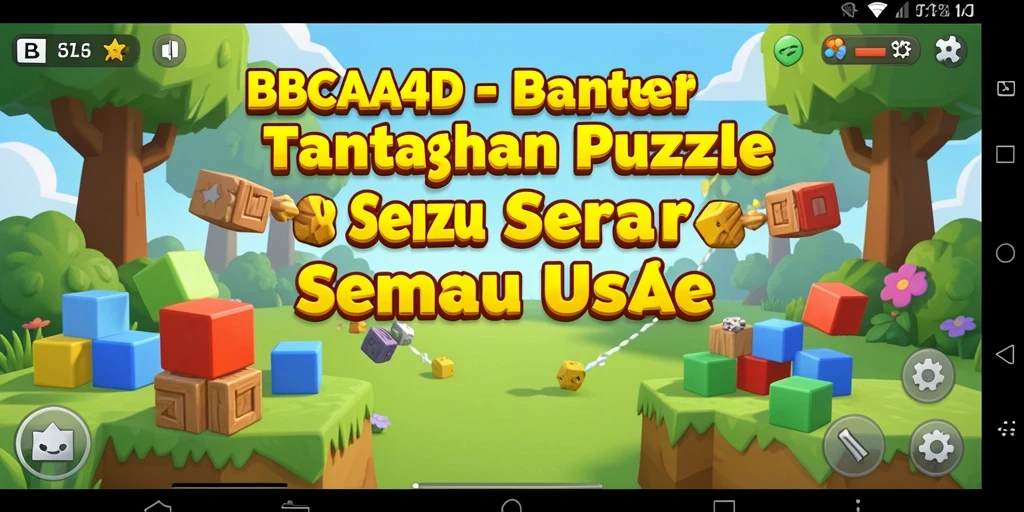 Tangkapan layar menyerupai momen mendebarkan dalam menyelesaikan puzzle.