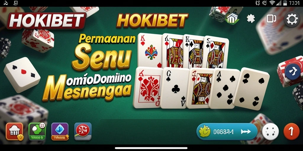 Tampilan gameplay HOKIBET yang menarik dan seru.