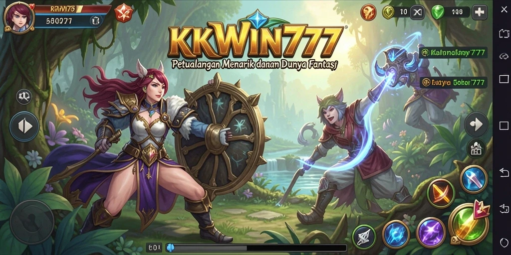 Tampilan gameplay menarik dan dinamis di KKWIN777.