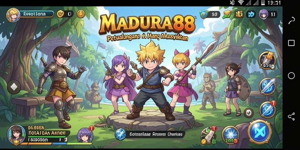 Tampilan menarik dari gameplay MADURA88 yang penuh aksi.