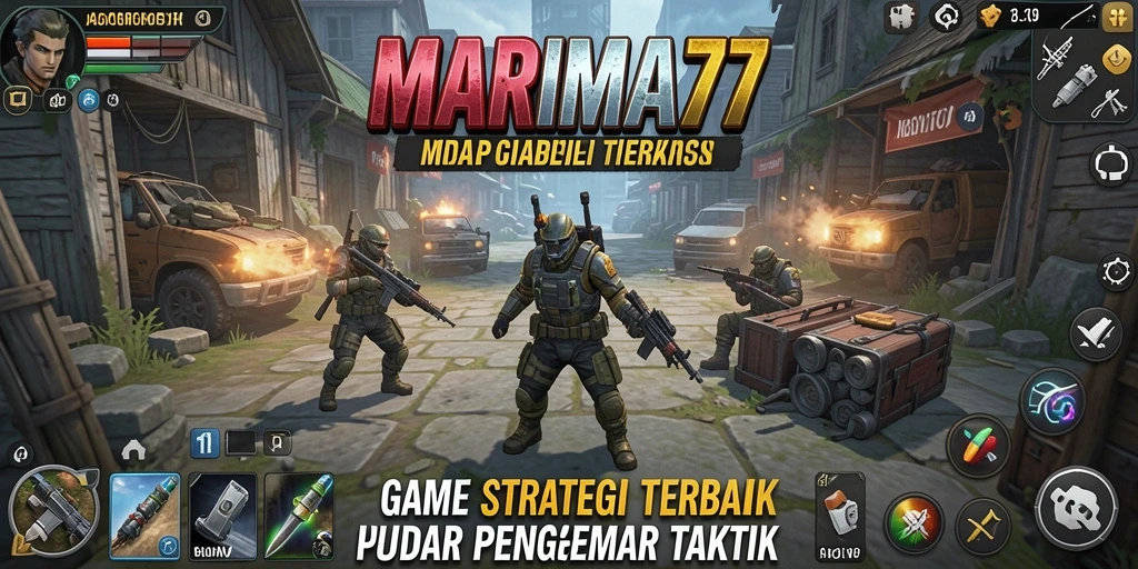Tampilan gameplay MARIMA77 yang memukau dan penuh strategi.