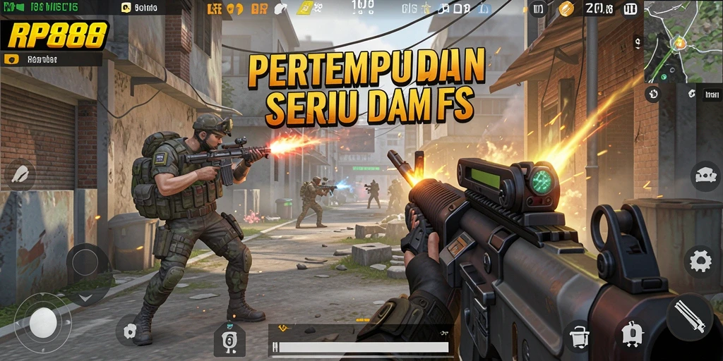 Tampilan gameplay RP888 yang seru dan mendebarkan.