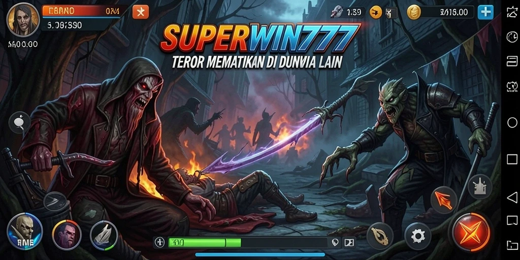 Tampilan gameplay menegangkan di dunia penuh kengerian.