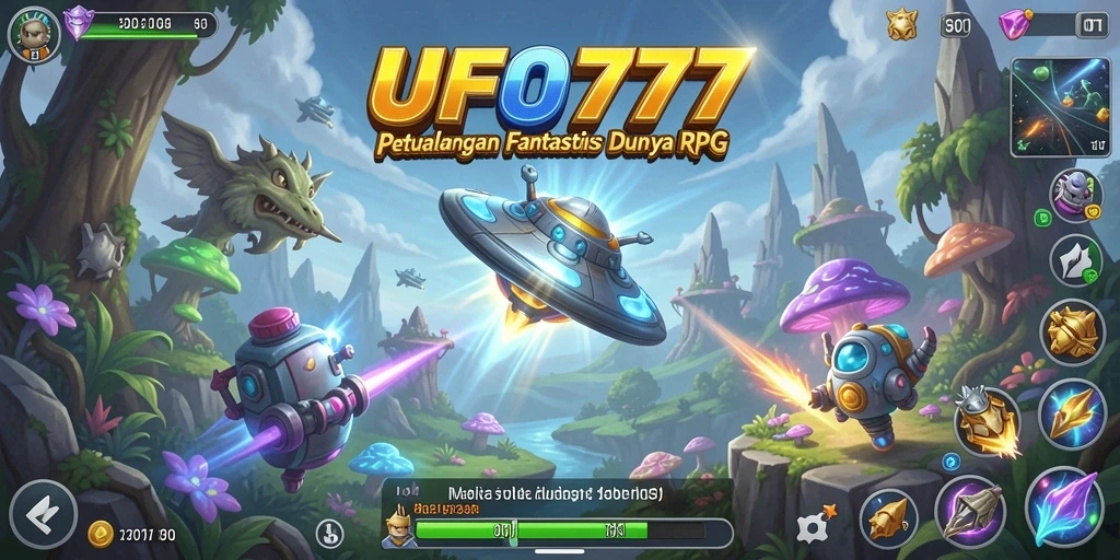 Tampilan gameplay RPG yang memukau di UFO777.